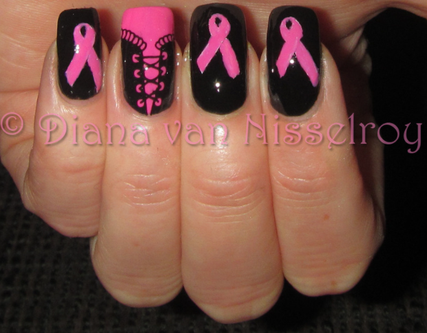 Breast Cancer Awareness Nail Ideas