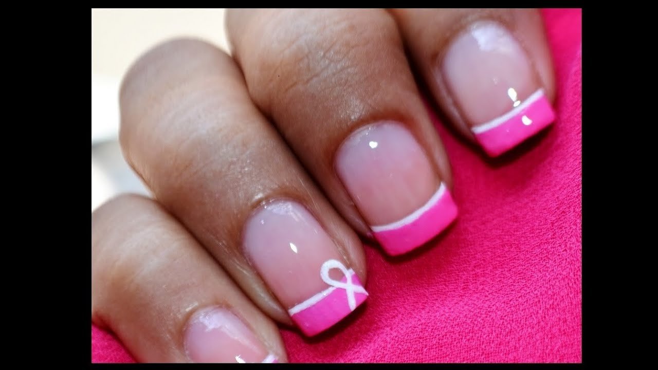 Breast Cancer Nail Designs