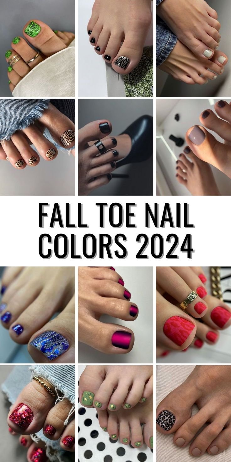 Fall Toe Nail Colors