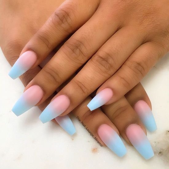 Gender Reveal Nail Ideas