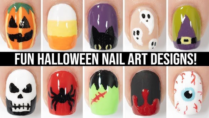 Haloween Nail Art