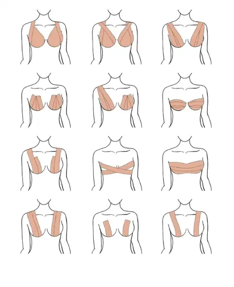 How to Use Fashion Tape for Plunging Neckline