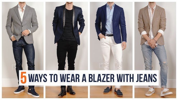 How to Wear a Blazer Mens Fashion