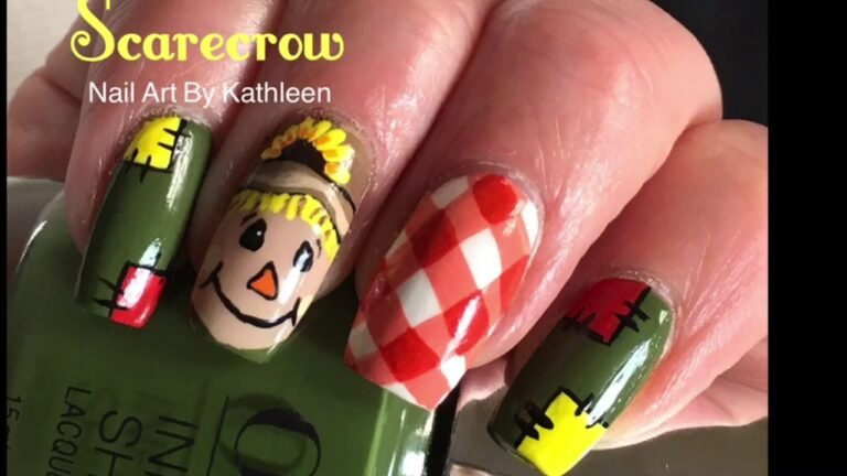 Scarecrow Nail Art